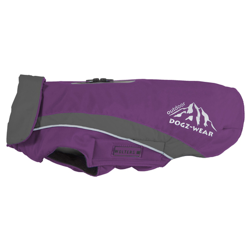 Wolters Skijacke Dogz-Wear lila/grau, Rückenlänge: 40 cm