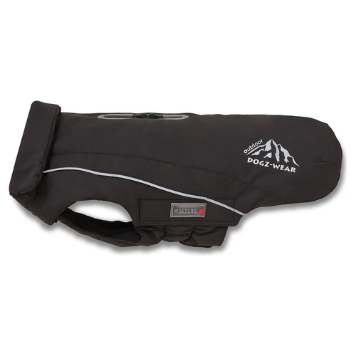 Wolters Skijacke Dogz Wear schwarz, Rückenlänge: 70 cm