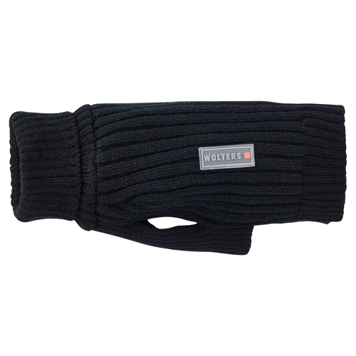 Wolters Strickpullover Ribsty breite Brust schwarz, Größe: 40 cm