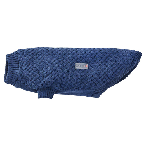 Wolters Strickpullover Square granitblau, Rückenlänge: 40 cm