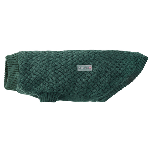 Wolters Strickpullover Square piniengrün, Rückenlänge: 25 cm