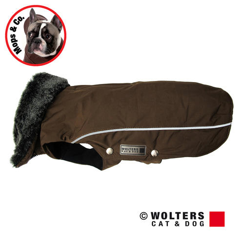Wolters Winterjacke Amundsen für Mops & Co. kastanie