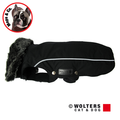 Wolters Winterjacke Amundsen für Mops & Co. schwarz