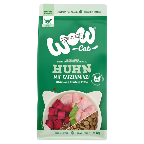 Wow Cat Adult Huhn 2 kg