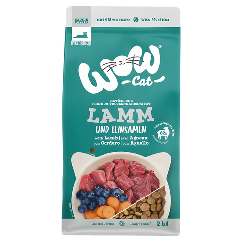 Wow Cat Senior Lamm 325 g