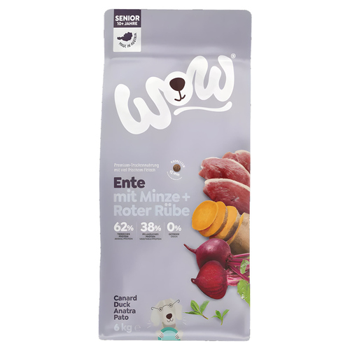 Wow Dog Senior Ente 12 kg