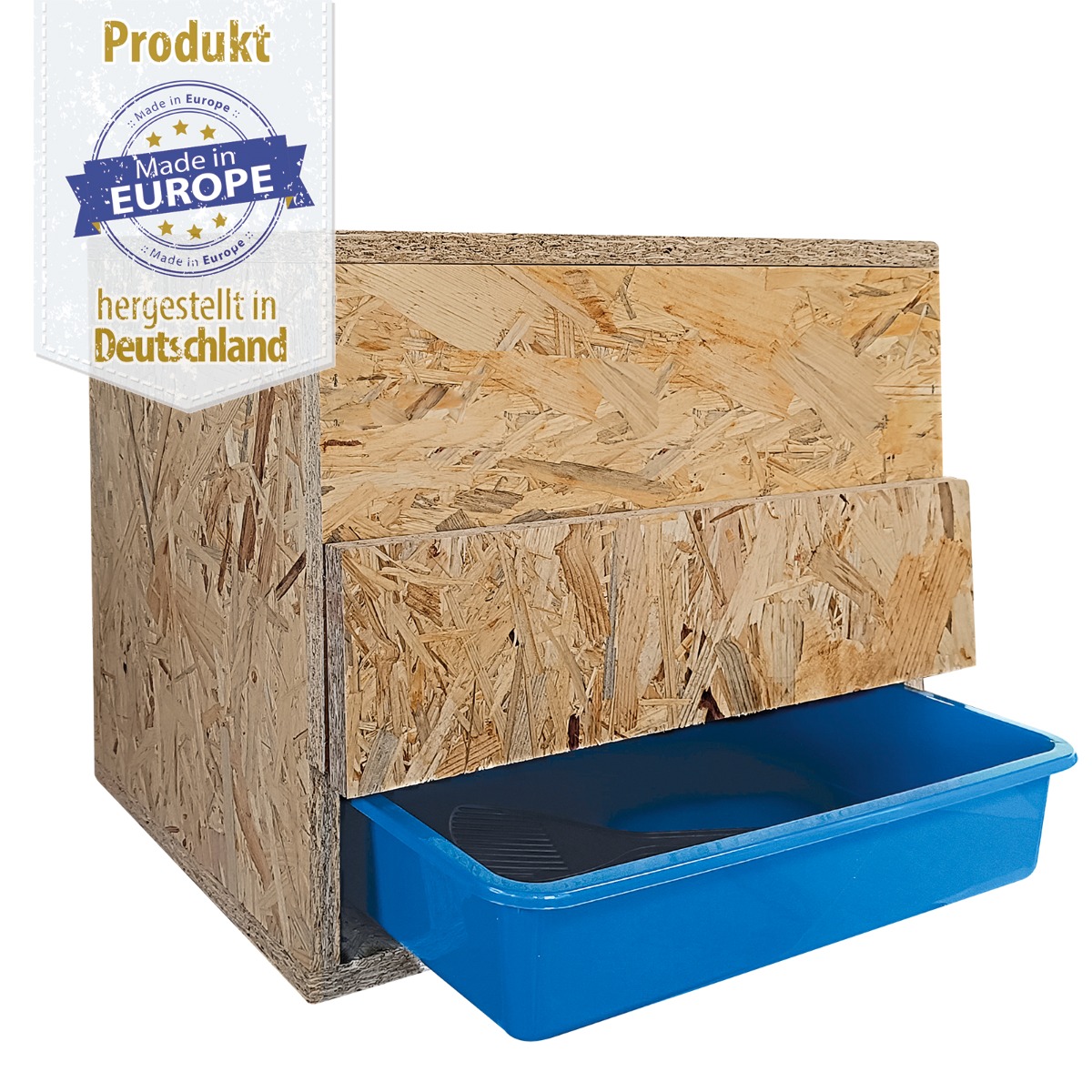 Wurfkiste aus Holz
