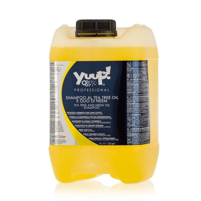 Yuup! Professional Shampoo Antiparasit Teebaum- und Neemöl