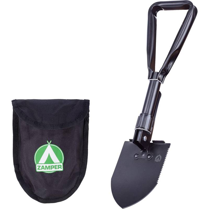 Zamper Klappspaten mit Tasche Werkzeug