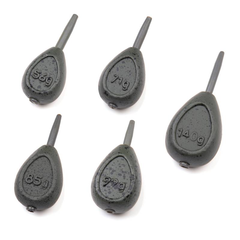 Zite Fishing Inline Karpfenblei 9tlg. 56-140g Durchlaufblei Grundangeln Karpfen-Angeln