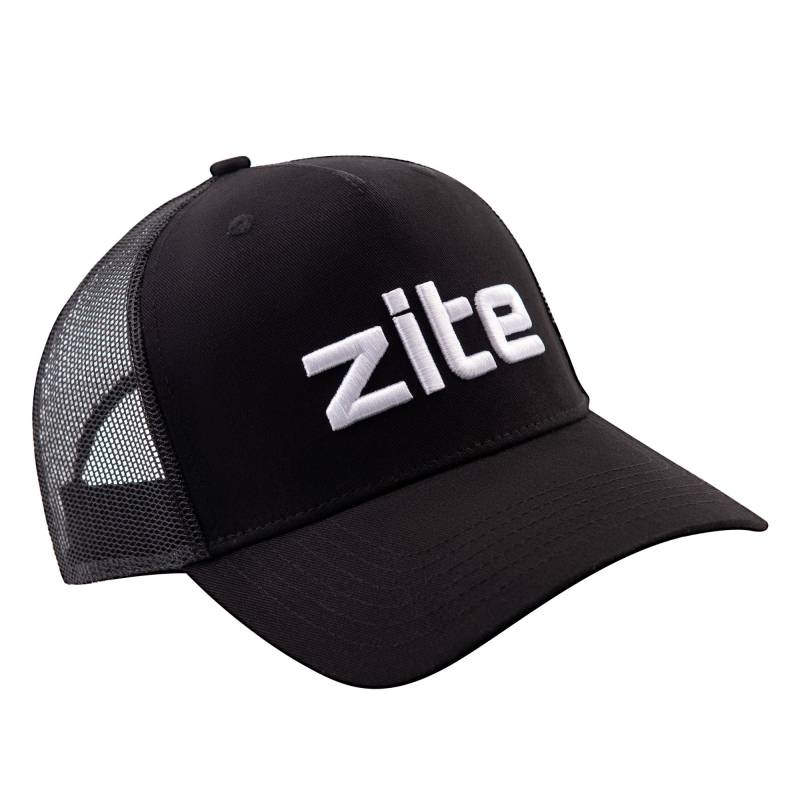 Zite Fishing Mesh Baseball Cappy Verstellbar, Atmungsaktiv mit 3D Sticklogo für Angeln und Freizeit