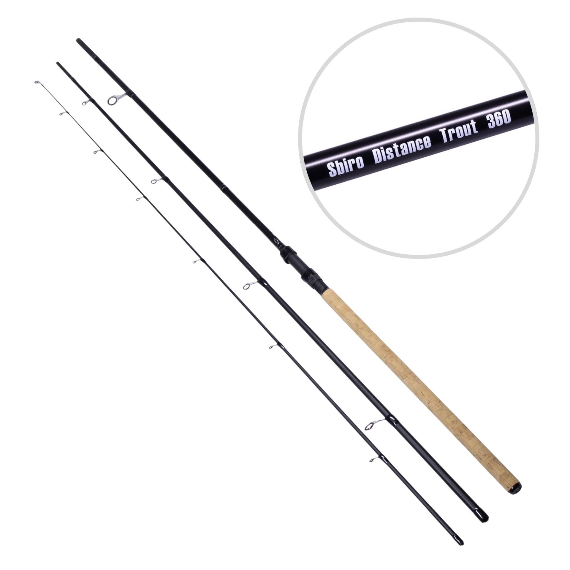 Sbirolino Rute Sbiro Distance Trout Forellenrute 360cm 3-25g Zite Fishing