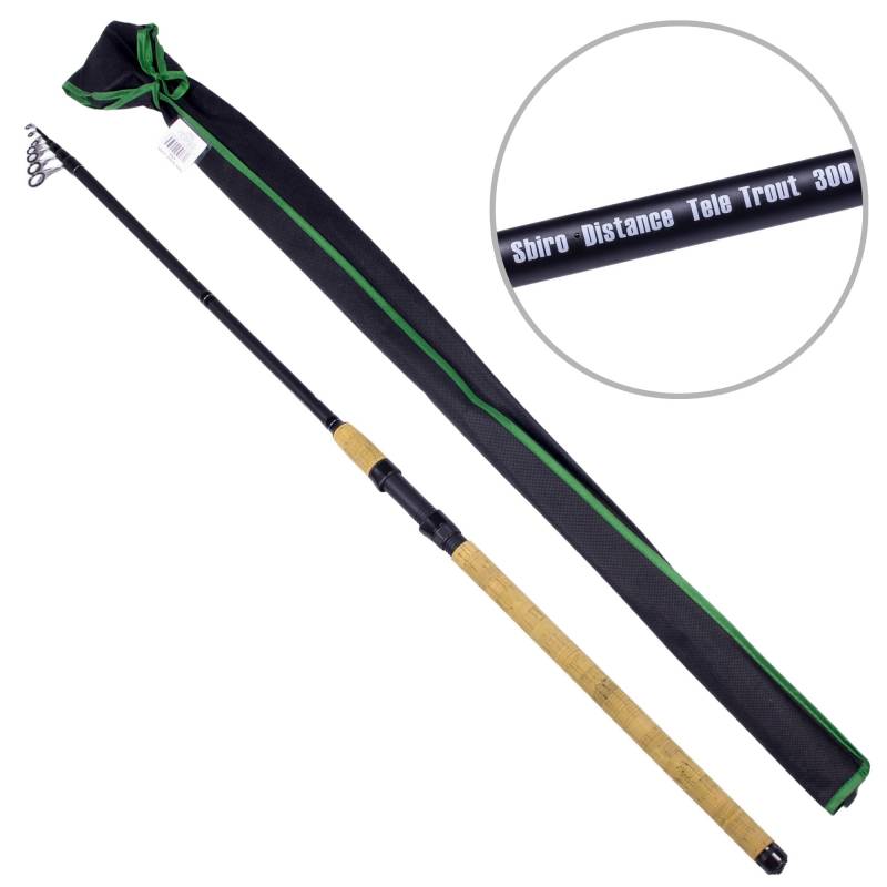Zite Fishing Tele Trout 3005 Carbon 300cm Forellenrute Allround 5-30g Teleskoprute Zite Fishing Tele Trout 3005 Carbon 300cm Forellenrute Allround 5-30g Teleskoprute