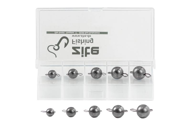 Zite Fishing Tungsten Cheburashka Jighead Set 10 Stück in Box