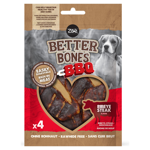 Zoë Better Bones BBQ mit Steak 4er-Pack