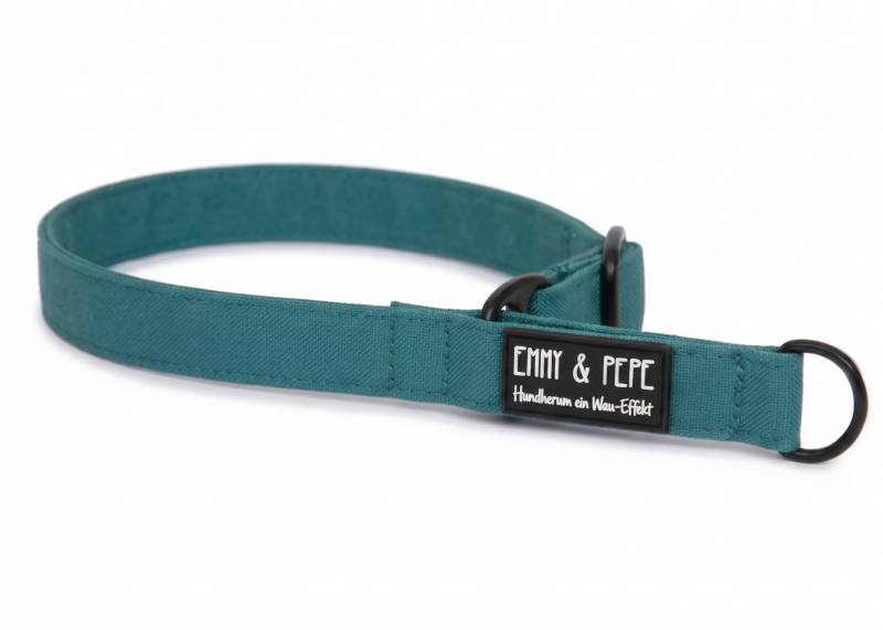 Zugstopp-Halsband Aqua 1.5cm Zugstopp-Halsband Aqua 1.5cm von EMMY&PEPE