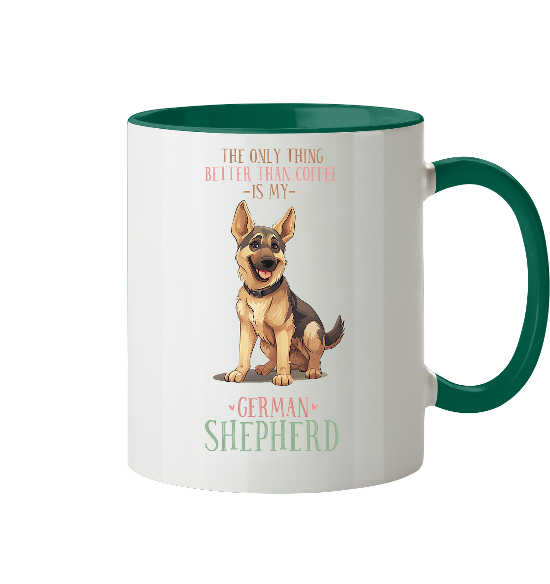 Zweifarbige Tasse "Shepherd"