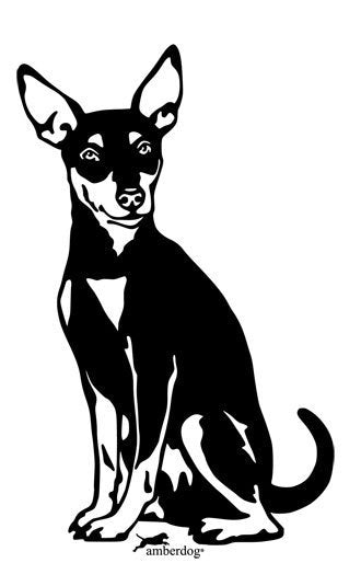 Zwergpinscher Grafiklizenz Zwergpinscher Grafiklizenz