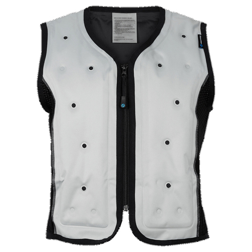 cani.cool Kühlweste Mensch silber-grau, Größe: S