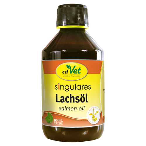 cdVet Singulares Lachsöl 250 ml für Katzen