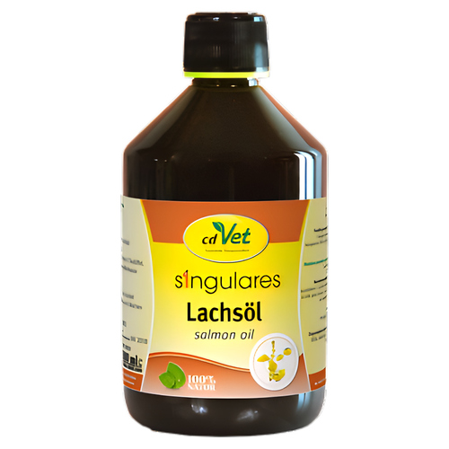 cdVet Singulares Lachsöl 500 ml für Katzen