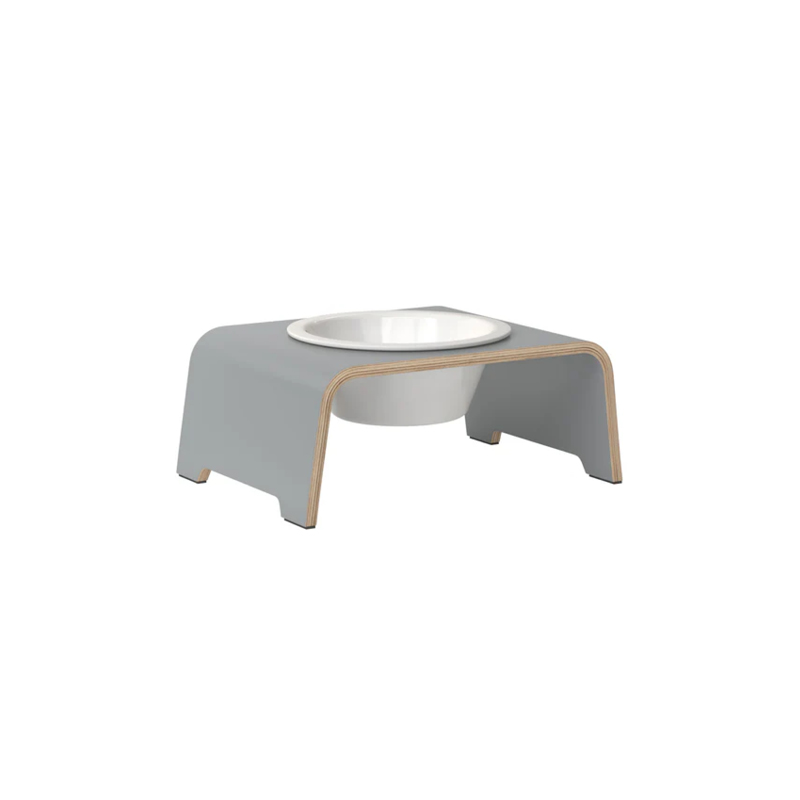 dogBar® Single in Grau M Porzellan