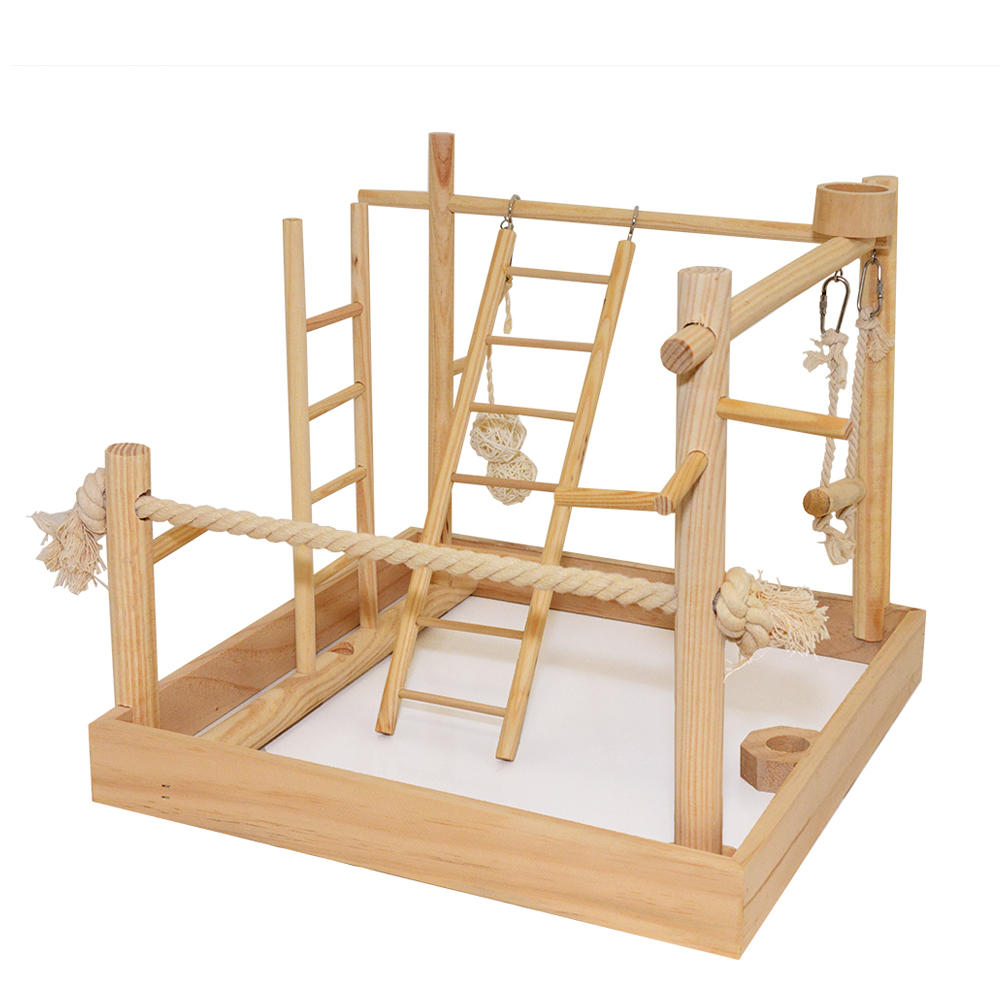duvo plus - 3 in 1 Vogel-Spielplatz - 38 x 38 x 40 cm