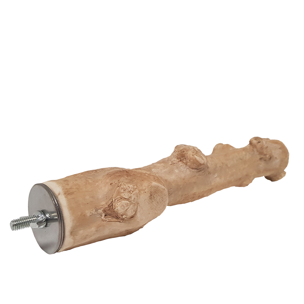 duvo plus - Vogel-Sitzstange aus Kaffeeholz - 30 cm
