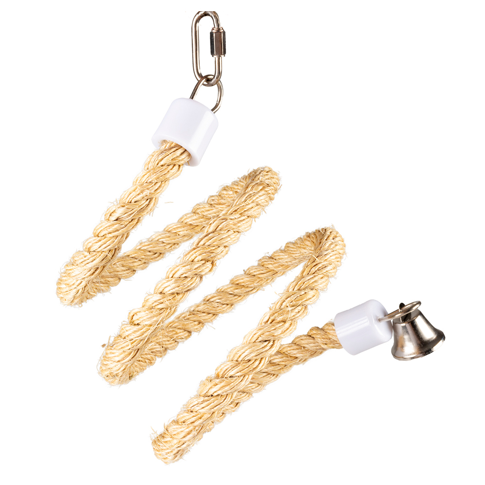 duvo plus - Vogel - Spiralseil aus Sisal - 96 x 19 x 19 cm