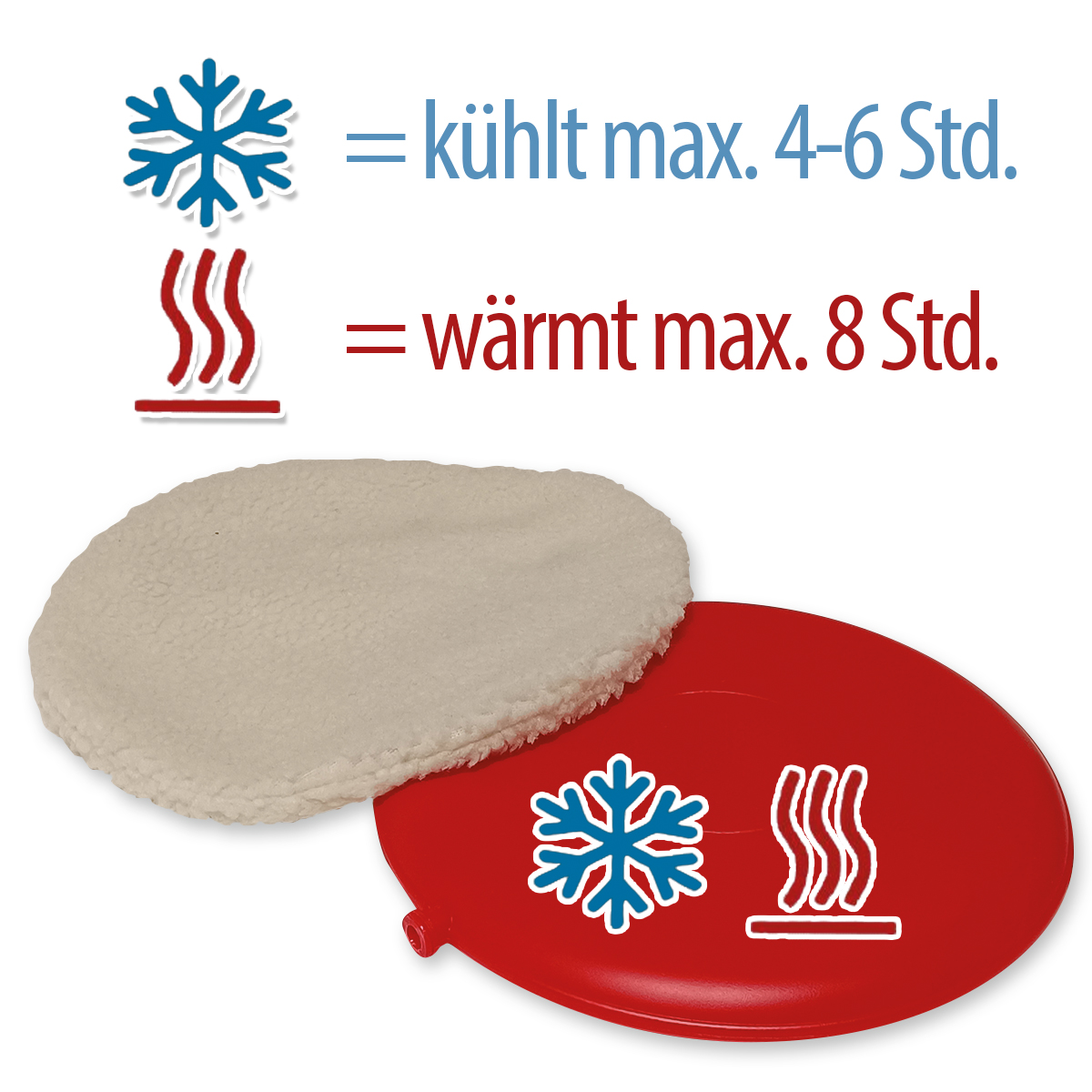 duvo plus - Wärme- & Kühlkissen für Nager - 25 cm