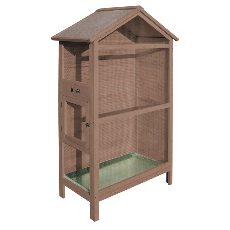 duvo plus - Woodland - Vogelhaus Acacia Cottage - Landhaus - 100 x 55 x 175 cm duvo plus - Woodland - Vogelhaus Acacia Cottage - Landhaus - 100 x 55 x 175 cm