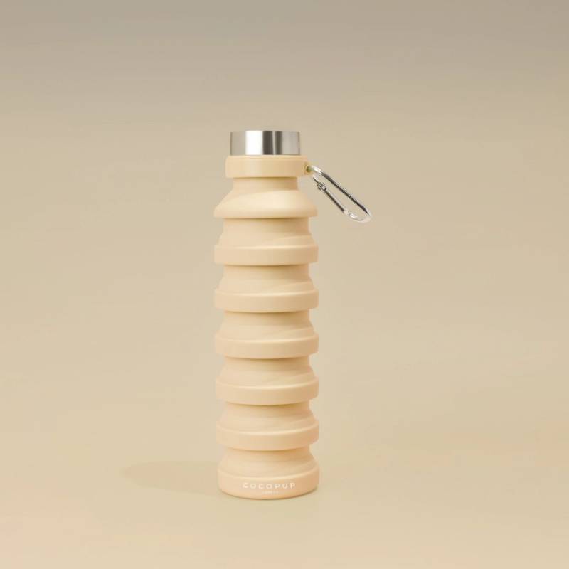 faltbare Wasserflasche in Nude faltbare Wasserflasche in Nude
