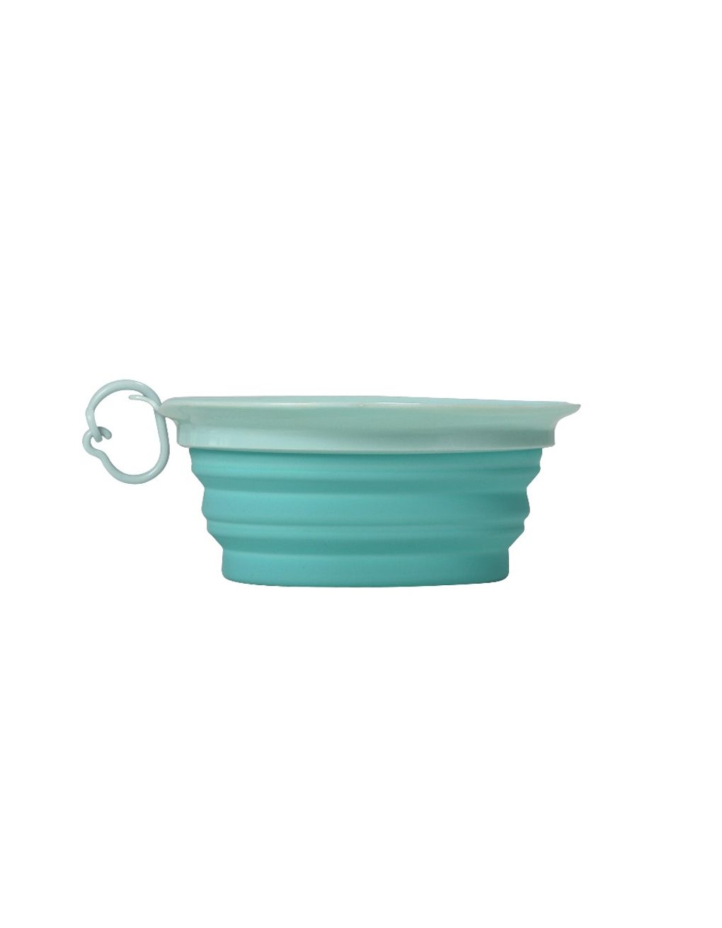 faltbarer Reisenapf Leaf Bowl aquamarin