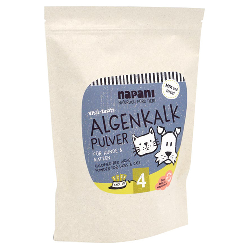 napani Algenkalk Pulver für Katzen, Inhalt: 500 g
