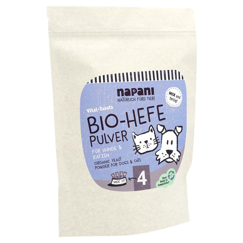 napani Bio-Hefepulver für Katzen, Inhalt: 400 g napani Bio-Hefepulver für Katzen, Inhalt: 400 g