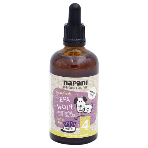 napani HepaWohl Leber-Tinktur für Hunde, Inhalt: 100 ml