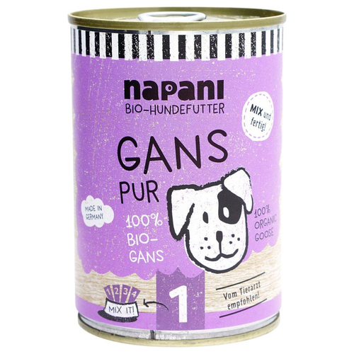 napani Nassfutter Gans pur 400 g
