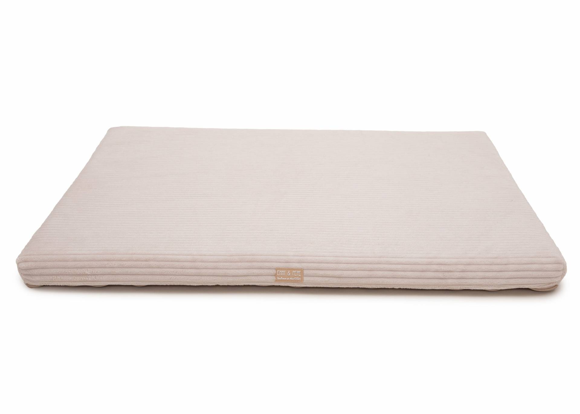 orthopädische Matte für Wau-Snuggle Cord Creme / Rechteckig / XS orthopädische Matte für Wau-Snuggle Cord Creme / Rechteckig / XS von EMMY&PEPE