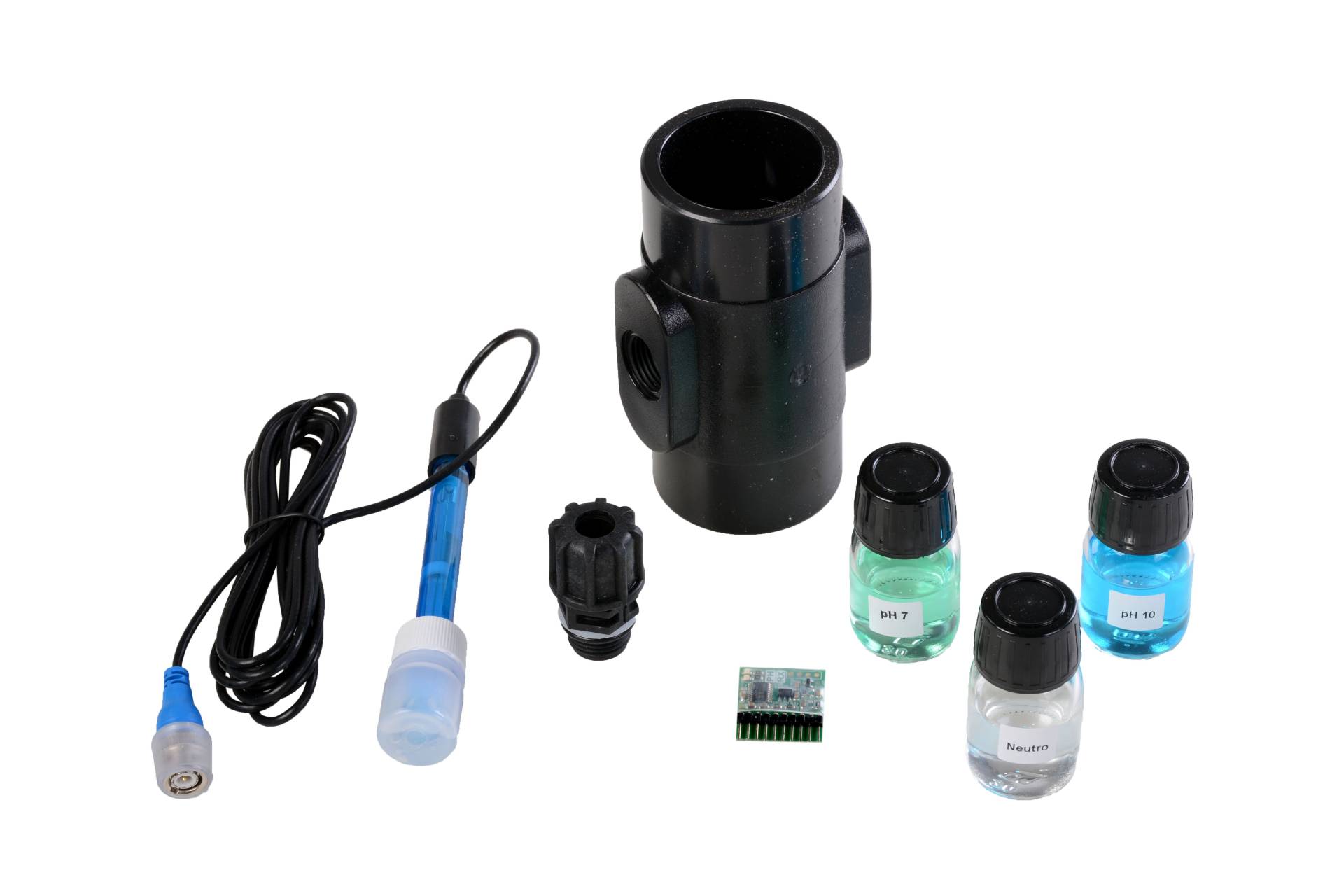 pH Standard Sensor Einbauset zur pH Messung /Steuerung pH Standard Sensor Einbauset zur pH Messung /Steuerung