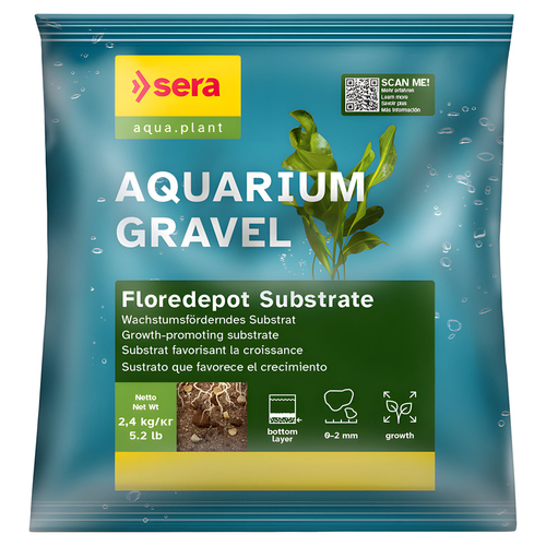 sera Aquarium Gravel Floredepot Substrate 2,4 kg
