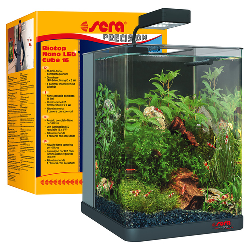 sera Biotop Nano LED Cube 16