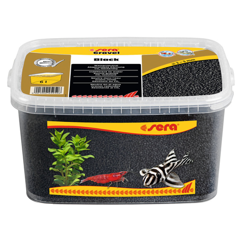 sera Gravel Black Ø 2 - 3 mm 6 l