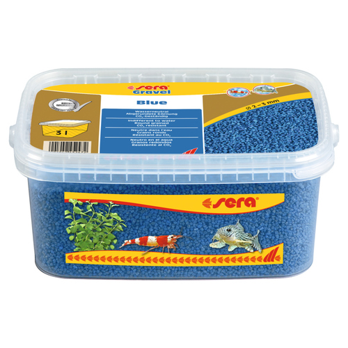 sera Gravel Blue 2-3 mm 3 l