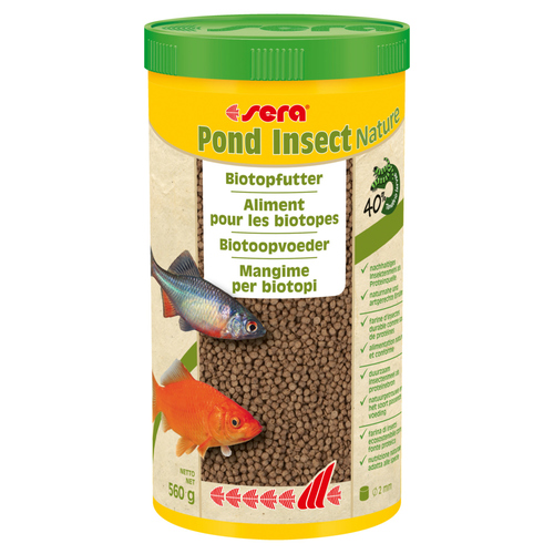 sera Pond Insect Nature 2 mm 1000 ml / 560 g