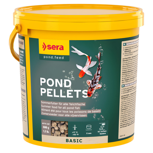 sera Pond Pellets 3,8 l / 600 g sera Pond Pellets 3,8 l / 600 g