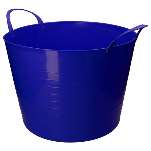 vPlast Eimer V-Trug Flexi blau, Fassungsvermögen: 40 Liter