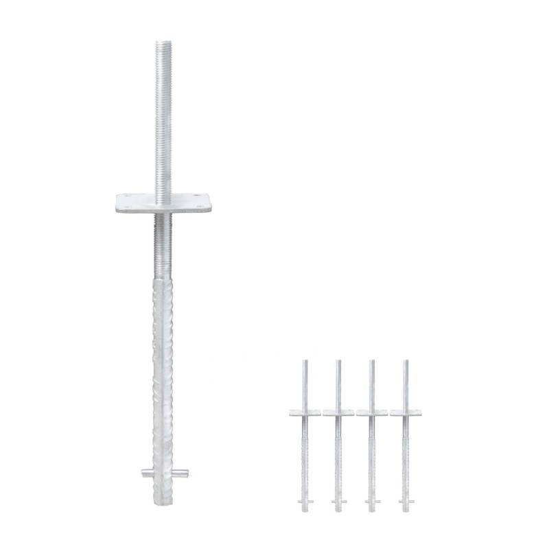 verstellbarer Pfostenträger zum einbetonieren - Betonanker Größe: 100x100x500mm ... verstellbarer Pfostenträger zum einbetonieren - Betonanker Größe: 100x100x500mm ...