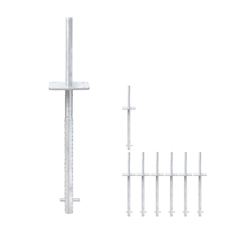 verstellbarer Pfostenträger zum einbetonieren - Betonanker Größe: 100x100x500mm ... verstellbarer Pfostenträger zum einbetonieren - Betonanker Größe: 100x100x500mm ...