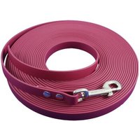 bio-leine 15-25 kg Biothane Schleppleine bordeaux 10 m von bio-leine