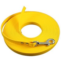 bio-leine 15-25 kg Biothane Schleppleine gelb 15 m von bio-leine